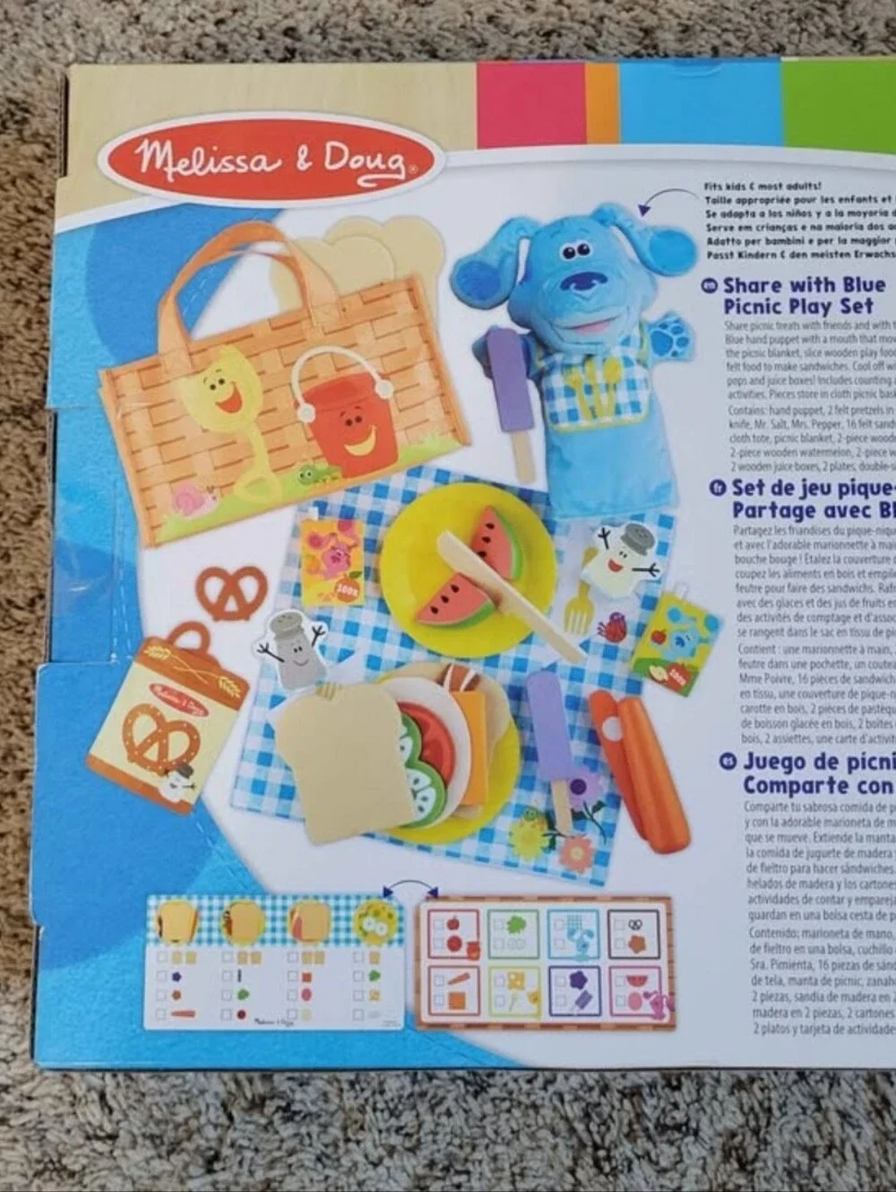 Blues Clues Picnic Toy
